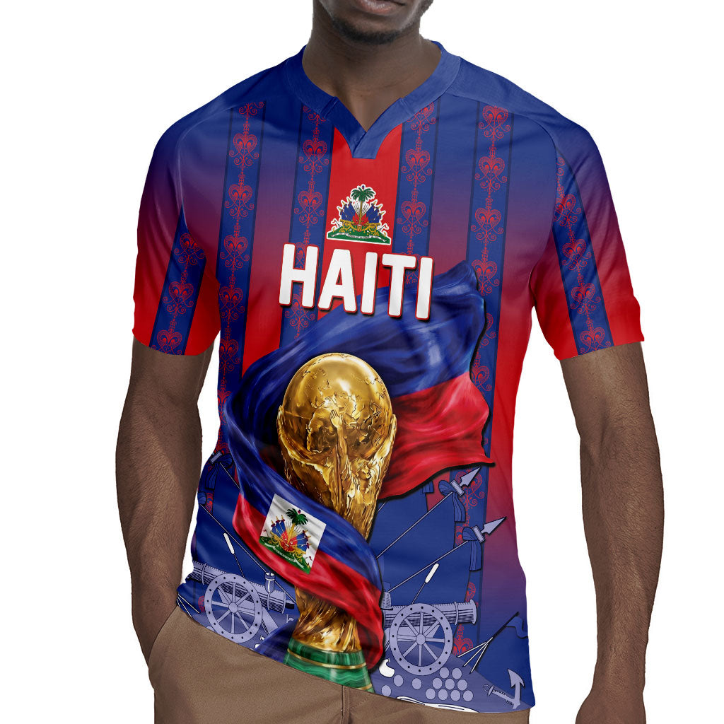 Custom Haiti Football 2026 Rugby Jersey Les Grenadiers Voodoo Veve Pride