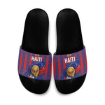 Haiti Football 2026 Slide Sandals Les Grenadiers Voodoo Veve Pride
