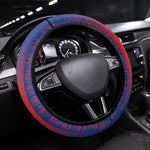 Haiti Football 2026 Steering Wheel Cover Les Grenadiers Voodoo Veve Pride