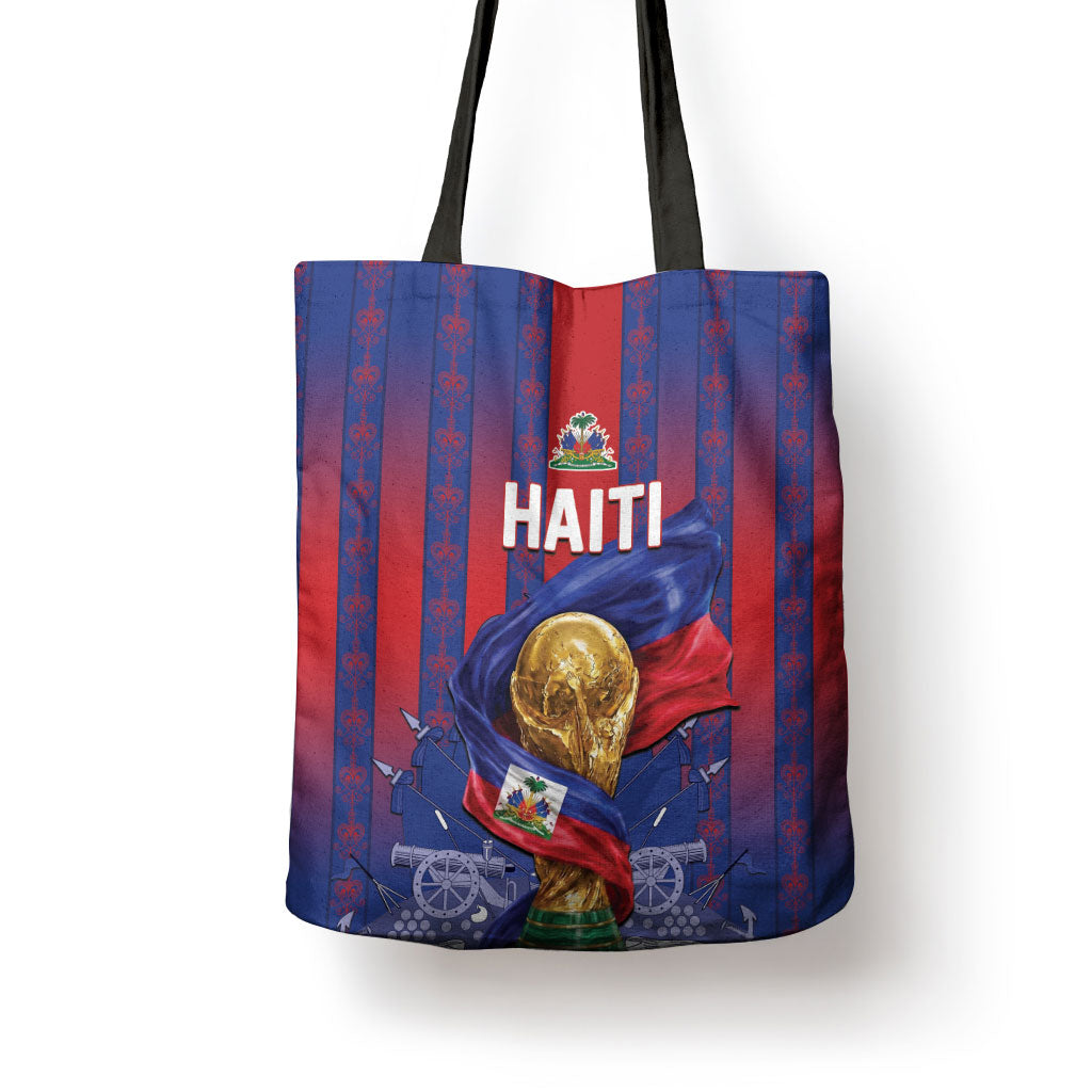 Haiti Football 2026 Tote Bag Les Grenadiers Voodoo Veve Pride