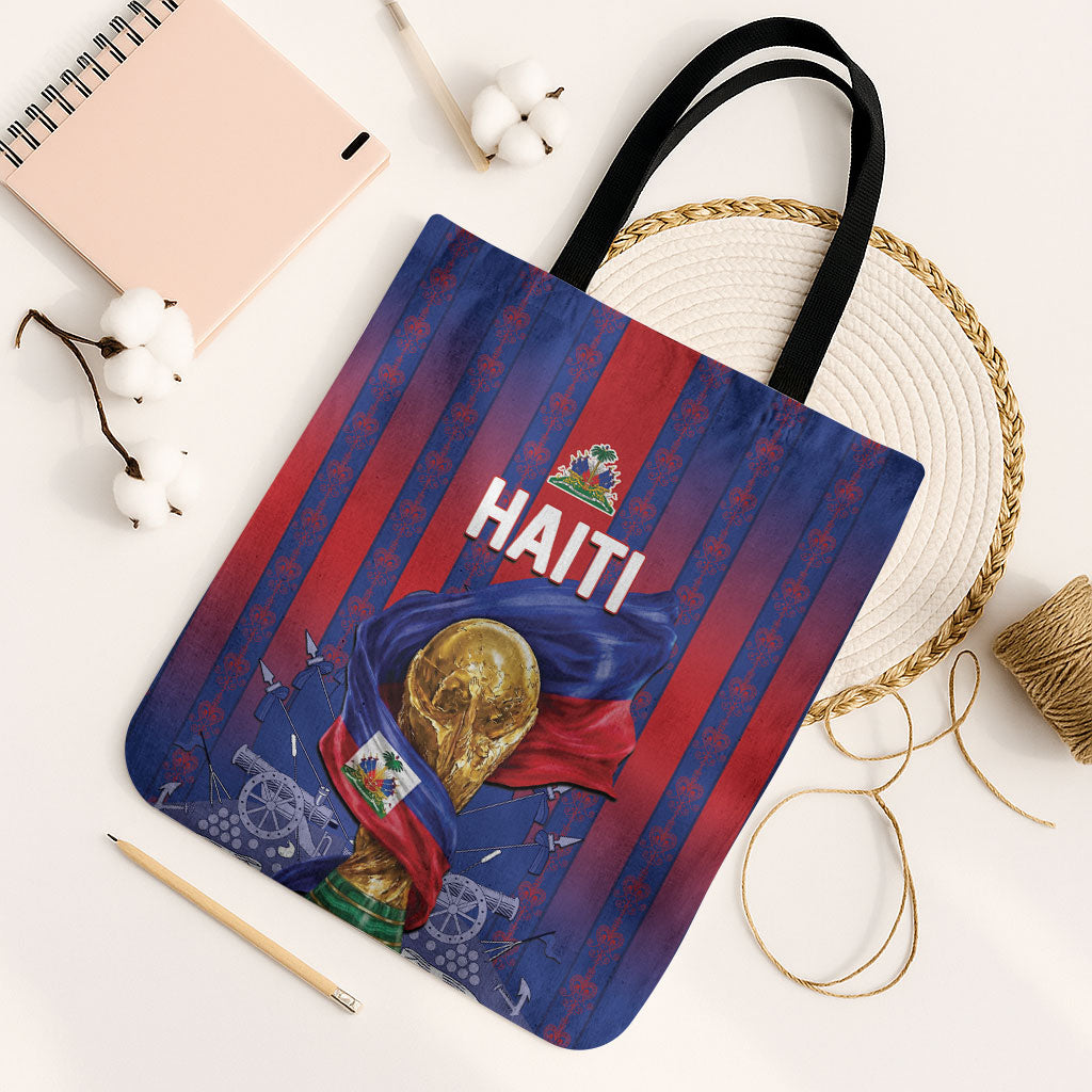 Haiti Football 2026 Tote Bag Les Grenadiers Voodoo Veve Pride