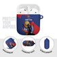 Personalized Haiti Football Champions AirPods Case National Pride Gold Trophy