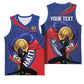 Personalized Haiti Football Champions Basketball Jersey National Pride Gold Trophy