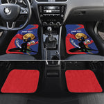Personalized Haiti Football Champions Car Mats National Pride Gold Trophy