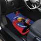 Personalized Haiti Football Champions Car Mats National Pride Gold Trophy