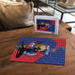 Personalized Haiti Football Champions Puzzle National Pride Gold Trophy