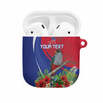Personalized Afro-Haitians AirPods Case Hispaniolan Trogon Sporty Style