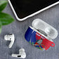 Personalized Afro-Haitians AirPods Case Hispaniolan Trogon Sporty Style