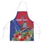 Personalized Afro-Haitians Apron Hispaniolan Trogon Sporty Style