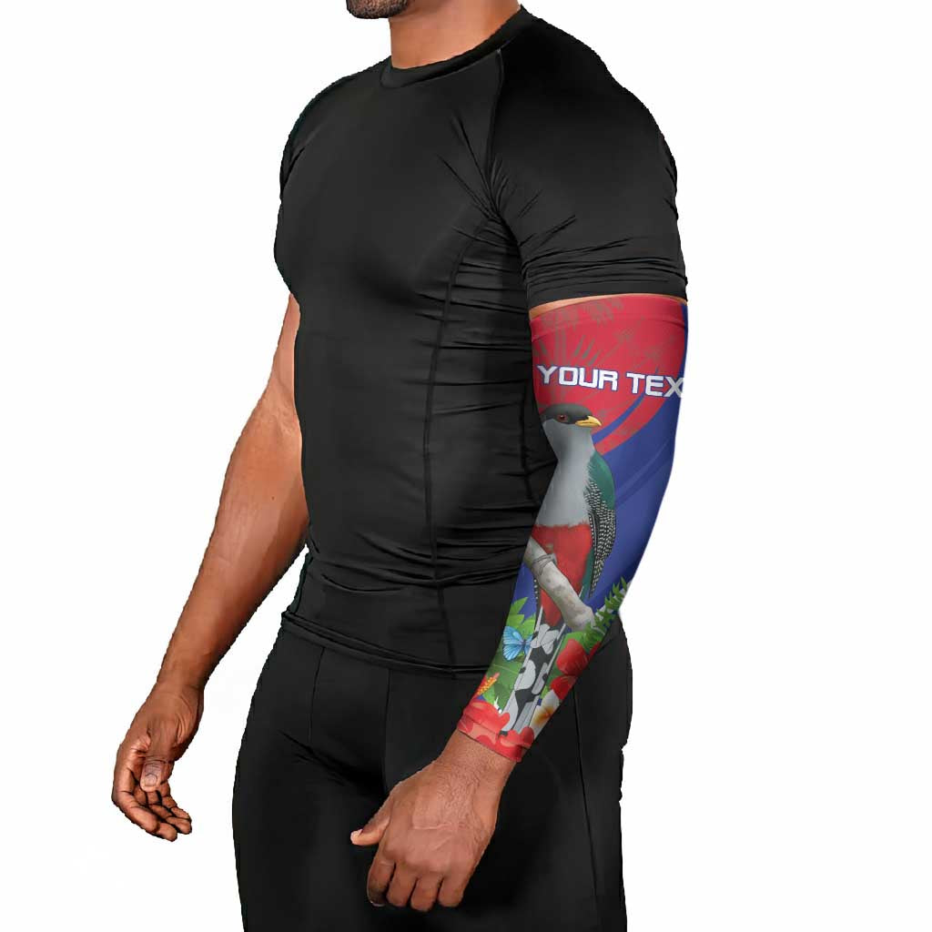 Personalized Afro-Haitians Arm Sleeves Hispaniolan Trogon Sporty Style