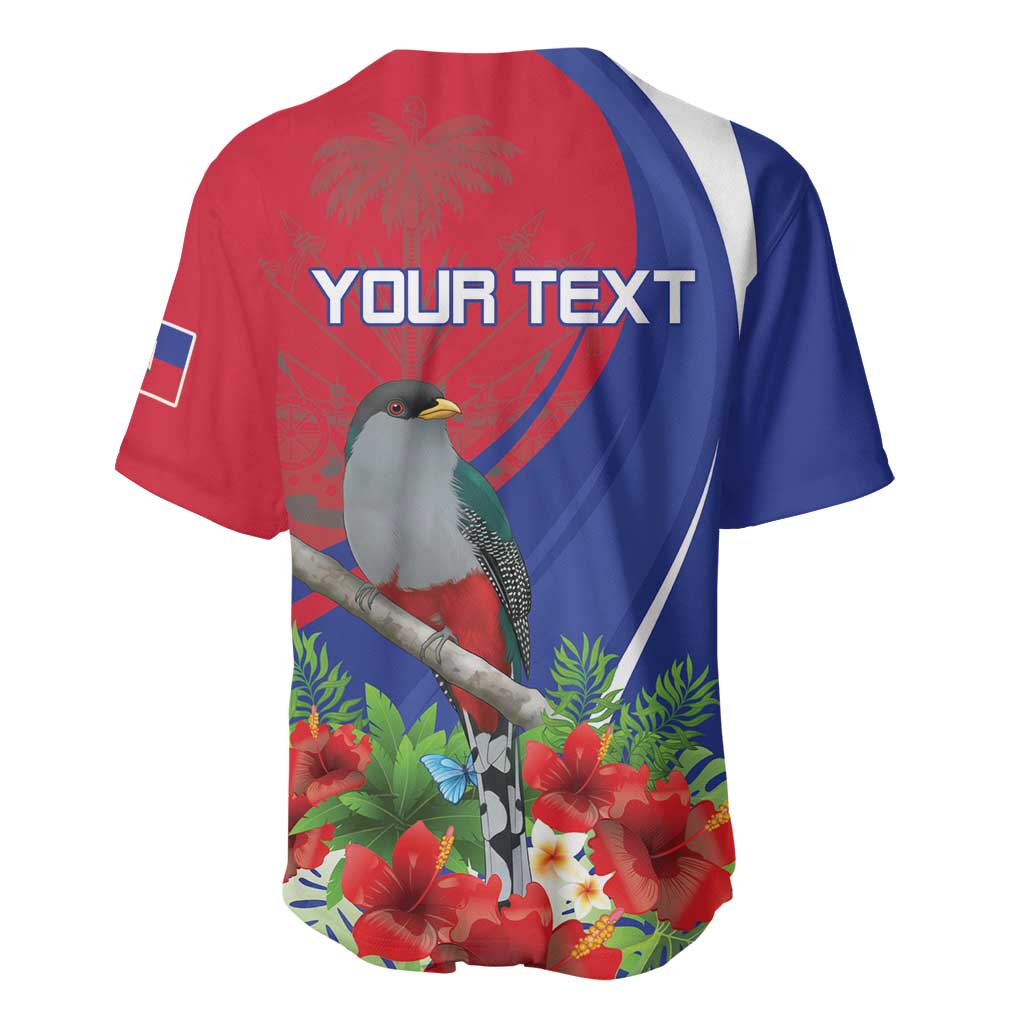 Personalized Afro-Haitians Baseball Jersey Hispaniolan Trogon Sporty Style LT18