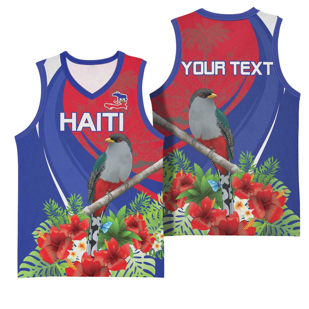 Personalized Afro-Haitians Basketball Jersey Hispaniolan Trogon Sporty Style - African Pride