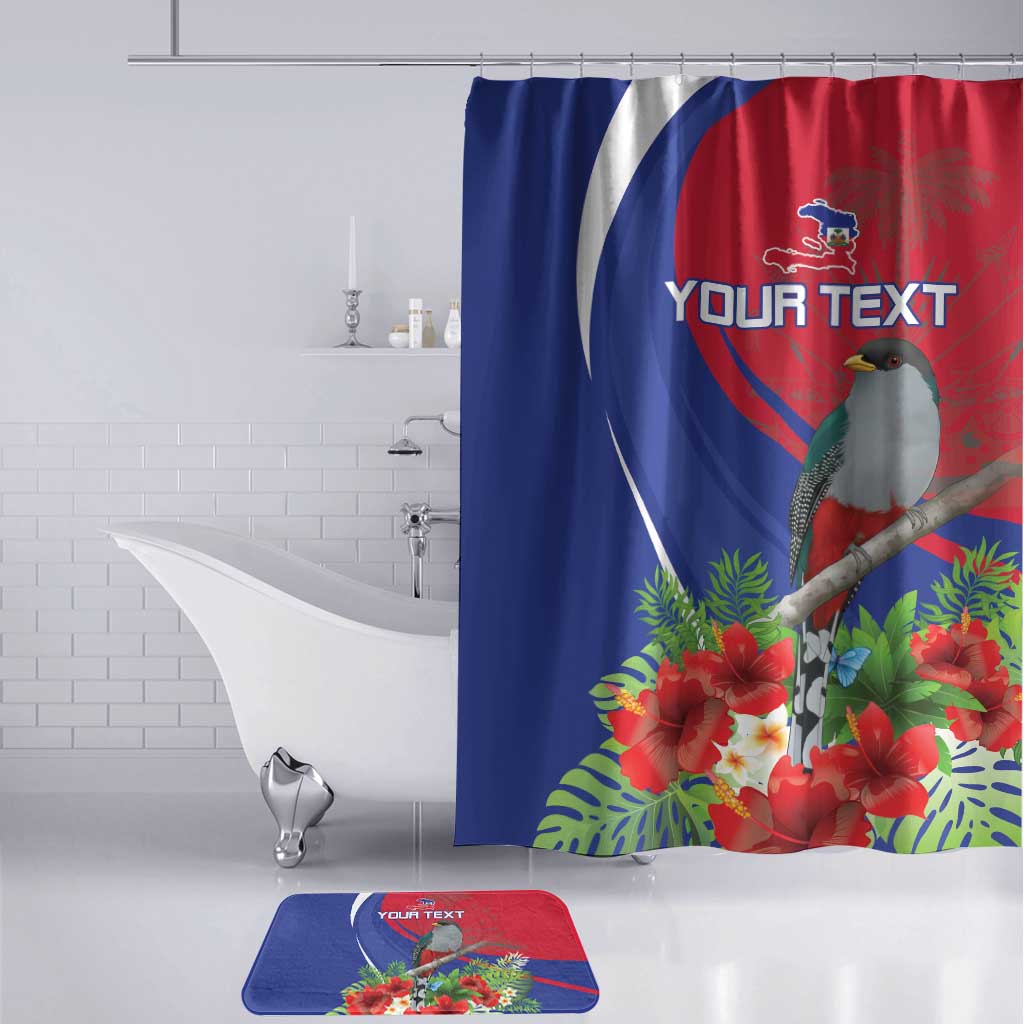 Personalized Afro-Haitians Bathroom Set Hispaniolan Trogon Sporty Style