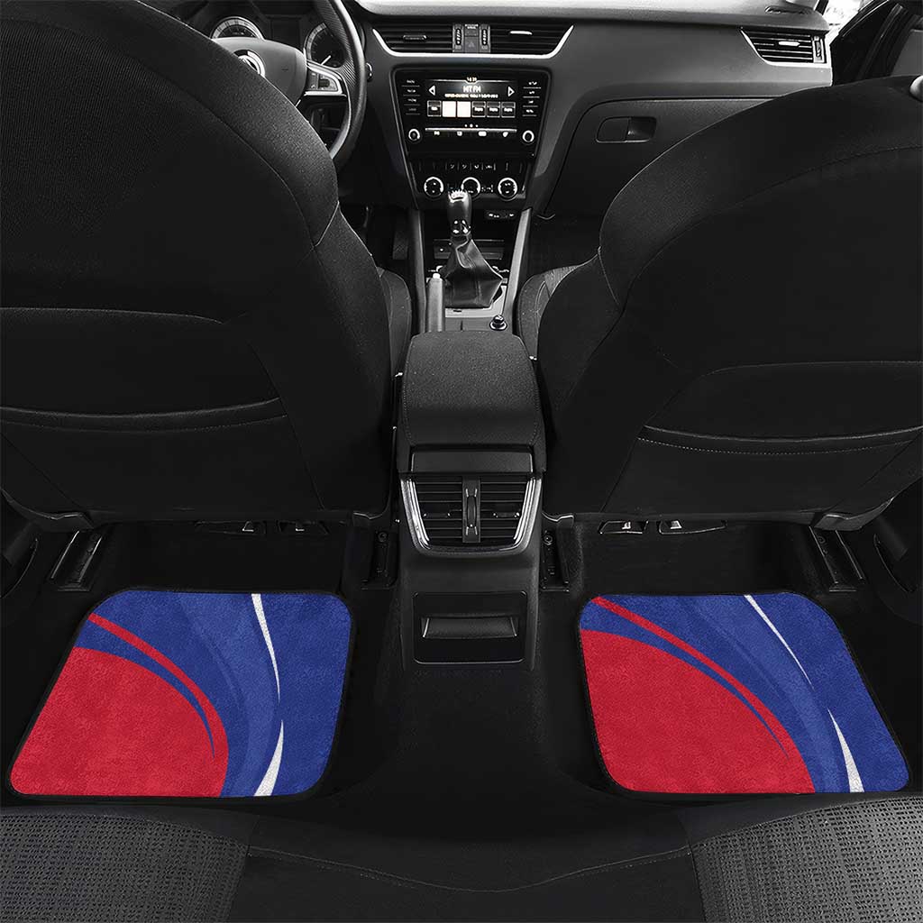 Personalized Afro-Haitians Car Mats Hispaniolan Trogon Sporty Style - African Pride