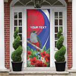 Personalized Afro-Haitians Door Cover Hispaniolan Trogon Sporty Style