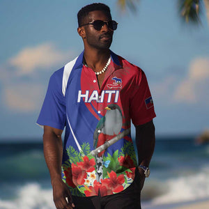 Personalized Afro-Haitians Hawaiian Shirt Hispaniolan Trogon Sporty Style LT18