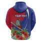 Personalized Afro-Haitians Hoodie Hispaniolan Trogon Sporty Style - African Pride