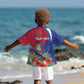 Personalized Afro-Haitians Kid Hawaiian Shirt Hispaniolan Trogon Sporty Style LT18