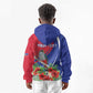 Personalized Afro-Haitians Kid Hoodie Hispaniolan Trogon Sporty Style - African Pride