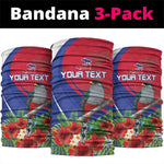 Personalized Afro-Haitians Neck Gaiter Hispaniolan Trogon Sporty Style - African Pride