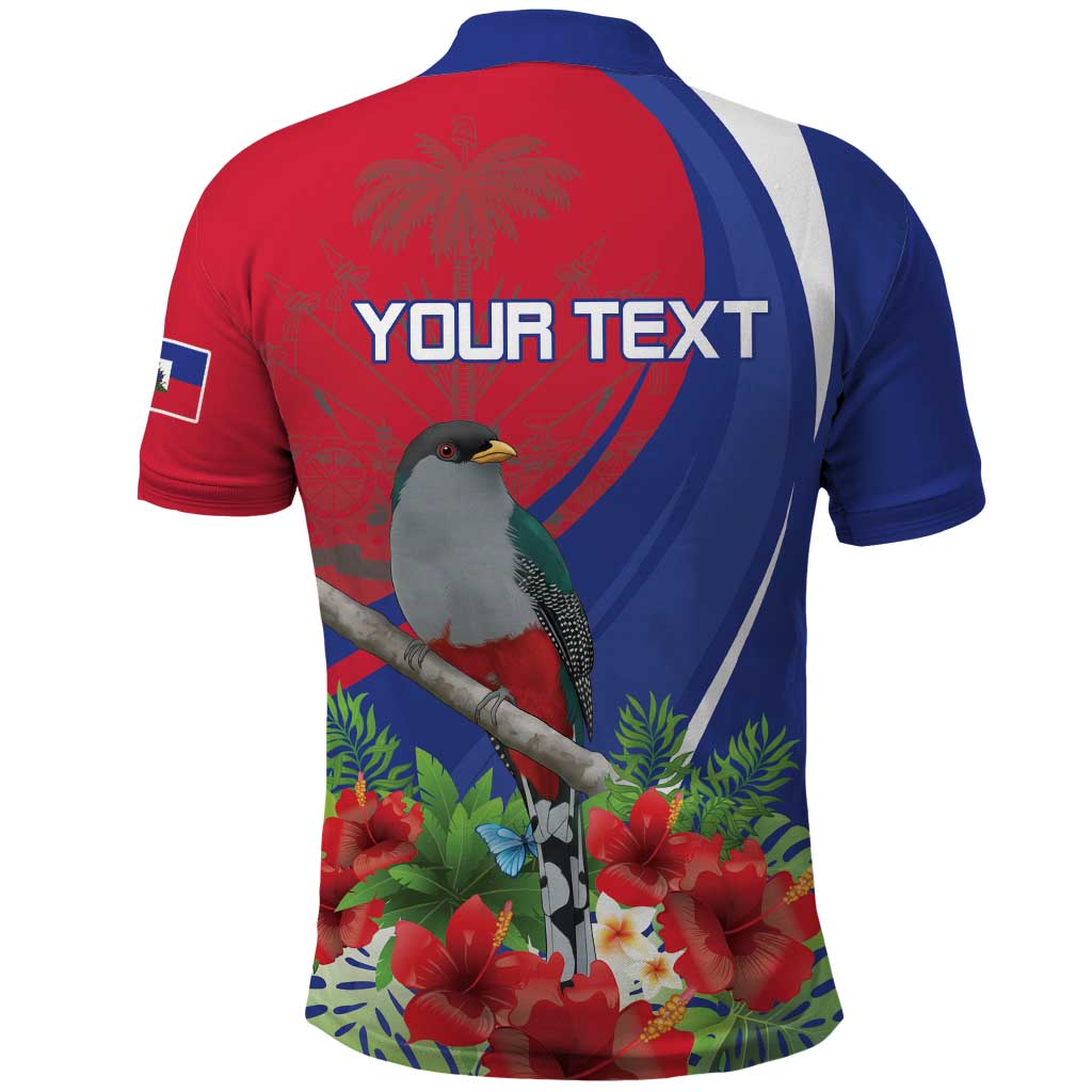 Personalized Afro-Haitians Polo Shirt Hispaniolan Trogon Sporty Style LT18