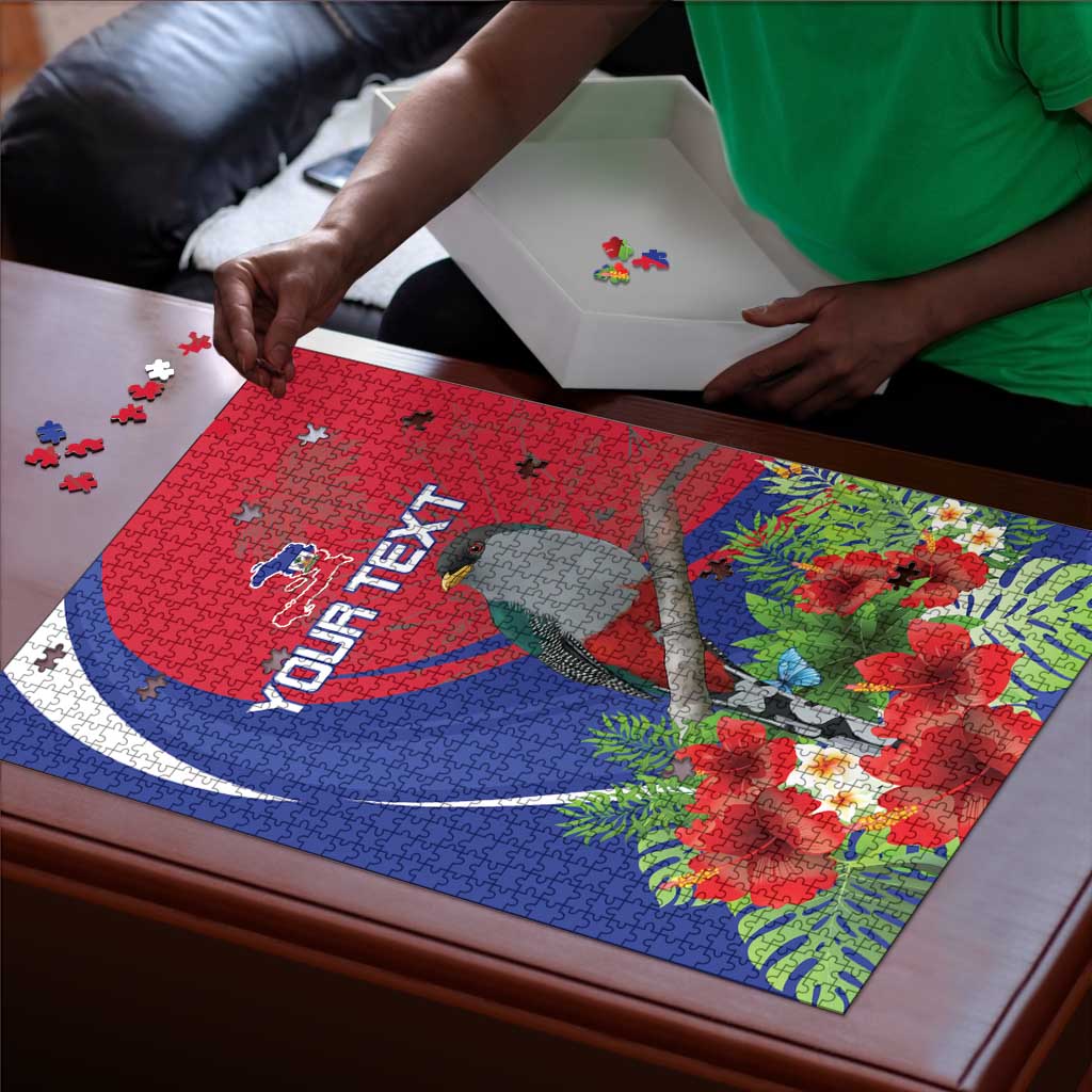 Personalized Afro-Haitians Puzzle Hispaniolan Trogon Sporty Style