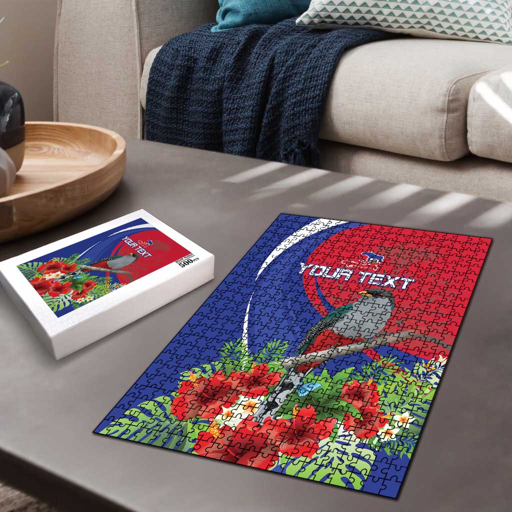 Personalized Afro-Haitians Puzzle Hispaniolan Trogon Sporty Style