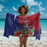 Personalized Afro-Haitians Sarong Hispaniolan Trogon Sporty Style - African Pride