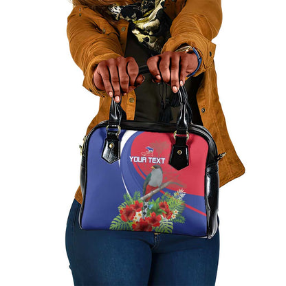 Personalized Afro-Haitians Shoulder Handbag Hispaniolan Trogon Sporty Style - African Pride