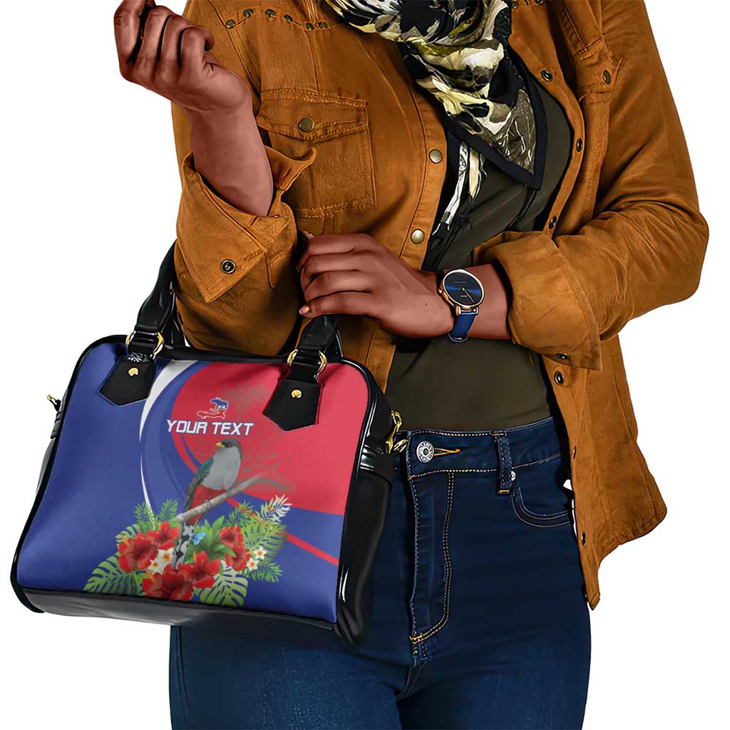 Personalized Afro-Haitians Shoulder Handbag Hispaniolan Trogon Sporty Style - African Pride