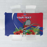 Personalized Afro-Haitians Tablecloth Hispaniolan Trogon Sporty Style - African Pride