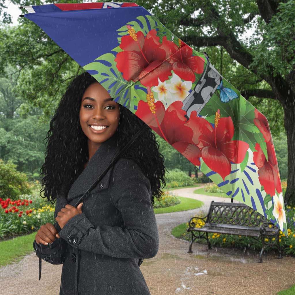 Personalized Afro-Haitians Umbrella Hispaniolan Trogon Sporty Style