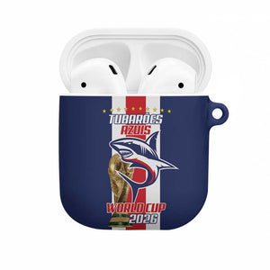 Cape Verde Football 2026 AirPods Case Tubaroes Azuis Go Champion