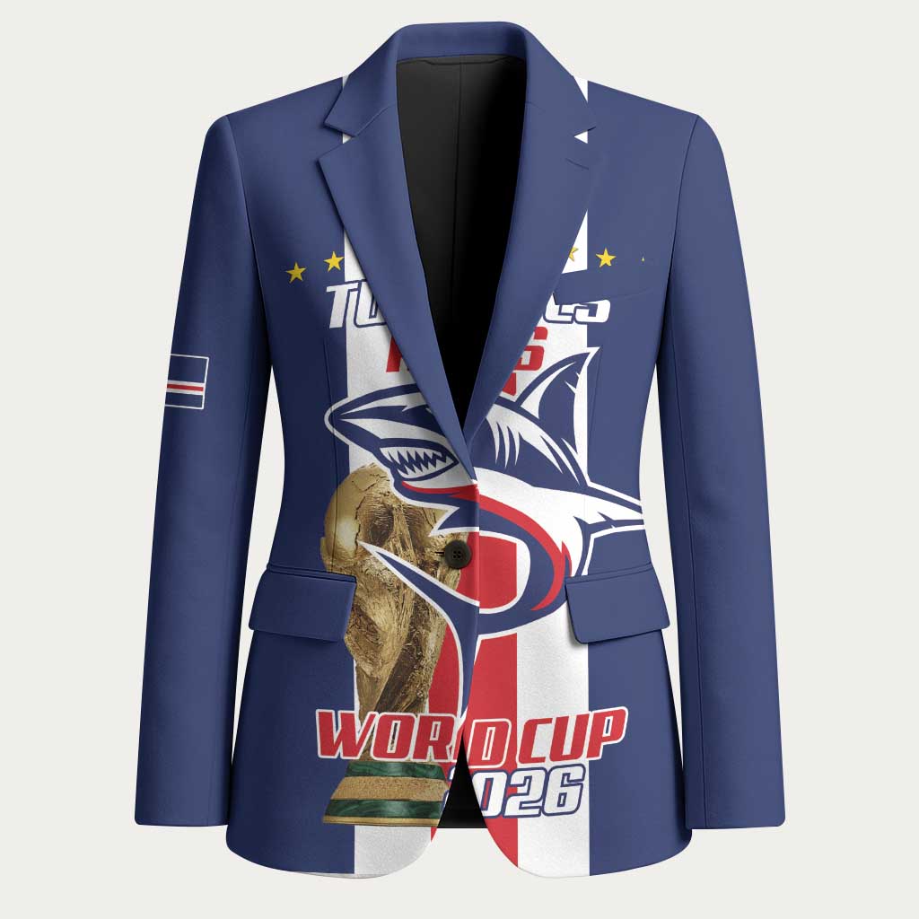 Cape Verde Football 2026 Blazer Tubaroes Azuis Go Champion
