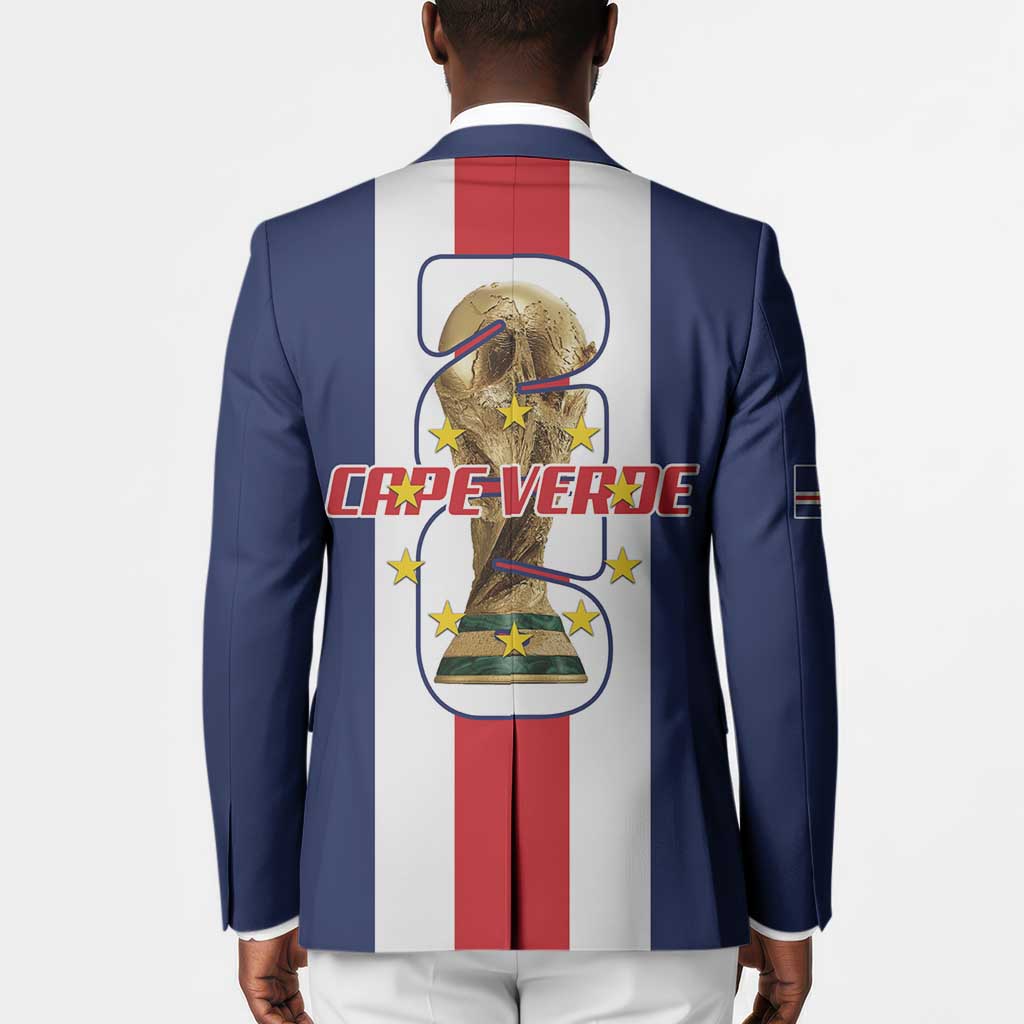 Cape Verde Football 2026 Blazer Tubaroes Azuis Go Champion