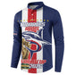 Cape Verde Football 2026 Button Sweatshirt Tubaroes Azuis Go Champion