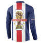 Cape Verde Football 2026 Button Sweatshirt Tubaroes Azuis Go Champion