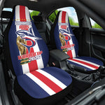 Cape Verde Football 2026 Car Seat Cover Tubaroes Azuis Go Champion - African Pride
