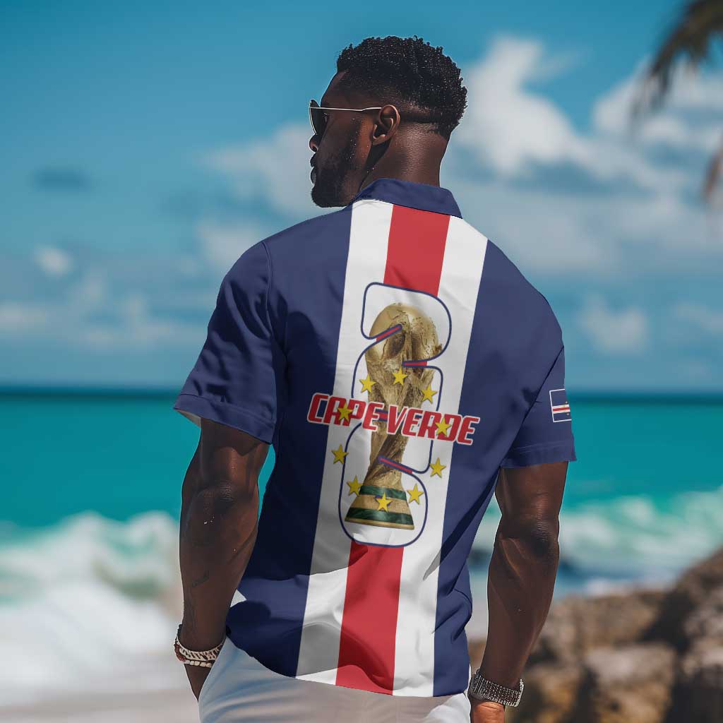 Cape Verde Football 2026 Hawaiian Shirt Tubaroes Azuis Go Champion LT18