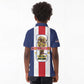 Cape Verde Football 2026 Kid Polo Shirt Tubaroes Azuis Go Champion LT18