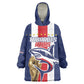 Cape Verde Football 2026 Kid Wearable Blanket Hoodie Tubaroes Azuis Go Champion - African Pride