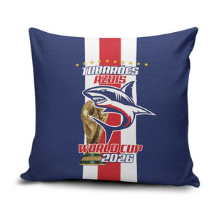 Cape Verde Football 2026 Pillow Cover Tubaroes Azuis Go Champion