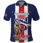 Cape Verde Football 2026 Polo Shirt Tubaroes Azuis Go Champion LT18