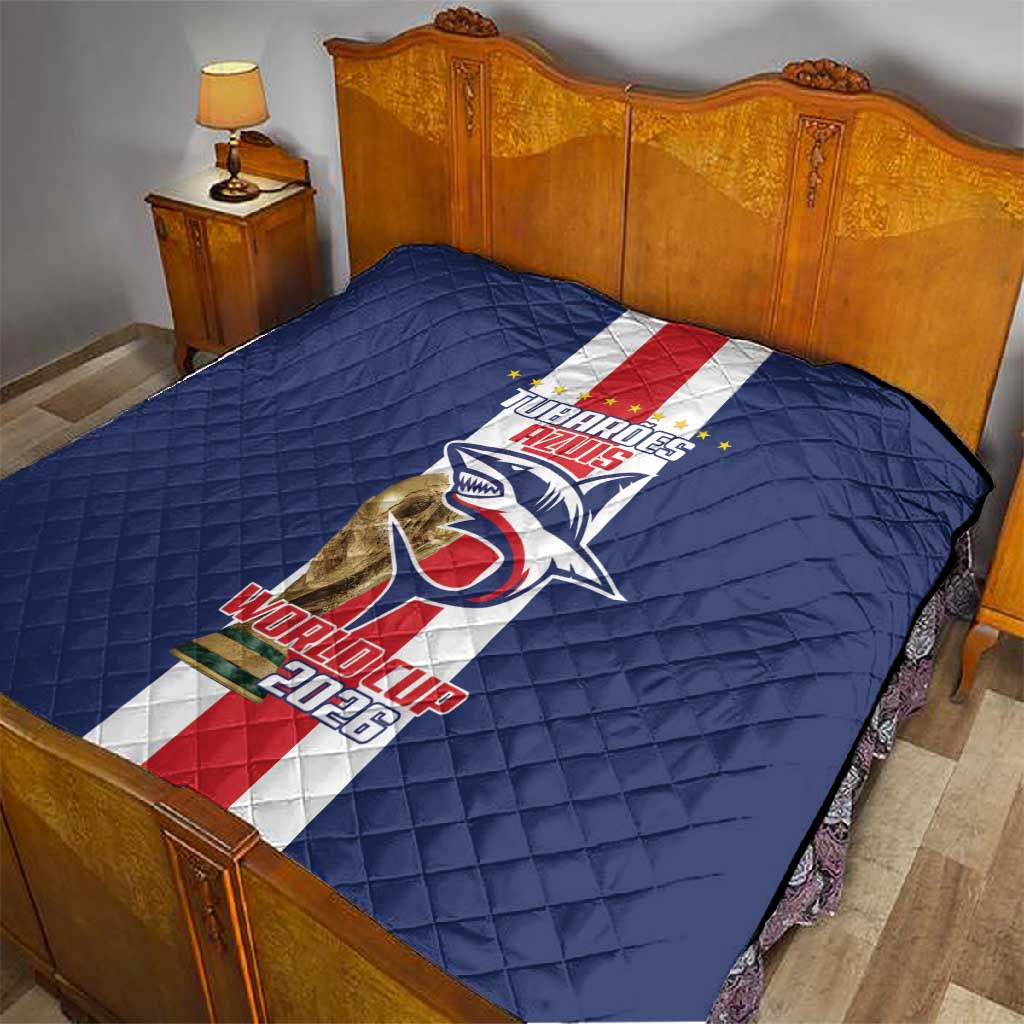Cape Verde Football 2026 Quilt Tubaroes Azuis Go Champion - African Pride