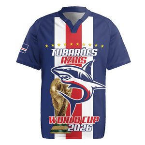 Cape Verde Football 2026 Rugby Jersey Tubaroes Azuis Go Champion LT18