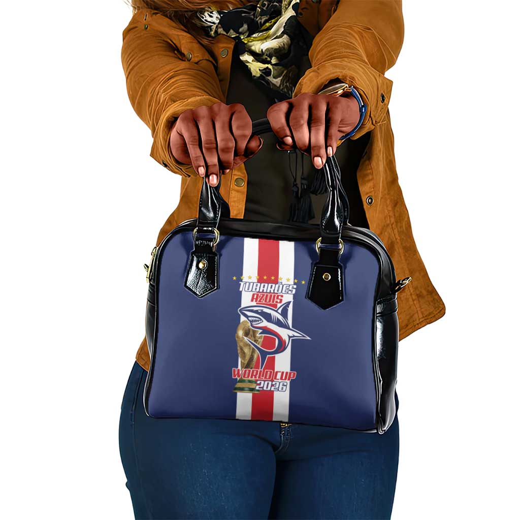 Cape Verde Football 2026 Shoulder Handbag Tubaroes Azuis Go Champion - African Pride