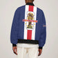 Cape Verde Football 2026 Sleeve Zip Bomber Jacket Tubaroes Azuis Go Champion - African Pride