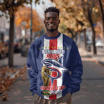 Cape Verde Football 2026 Sweatshirt Tubaroes Azuis Go Champion - African Pride