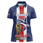 Cape Verde Football 2026 Women Polo Shirt Tubaroes Azuis Go Champion LT18