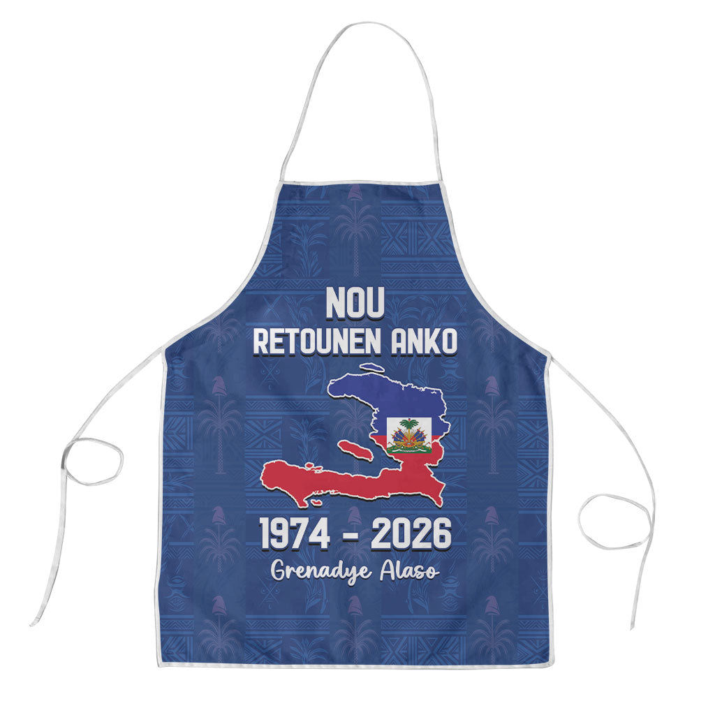 Haiti Football Apron Nou Retounen Anko 1974-2026